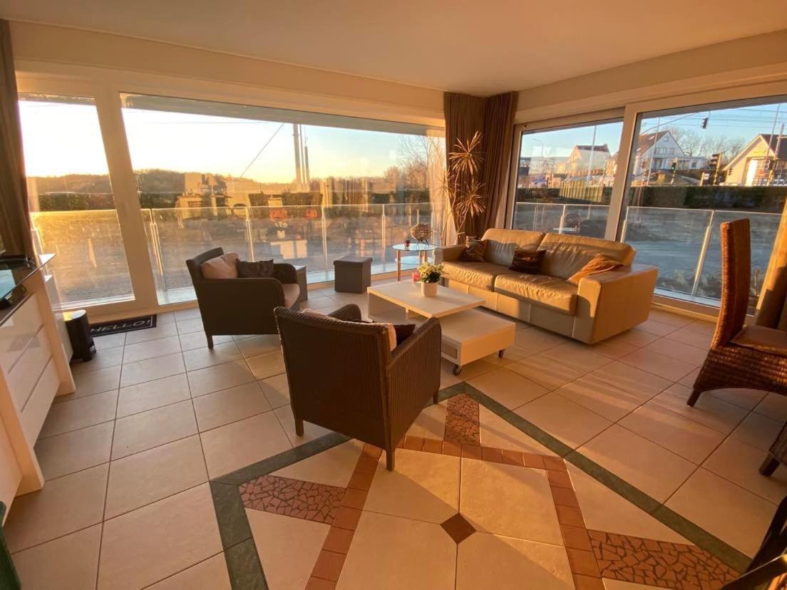 Sunnyside-Of-Thesea - With Open View On Nature, Big Terraces All Around - Very Close To Sea, Beach, Stores, Restaurants & Beach Bars Nieuwpoort Exteriér fotografie