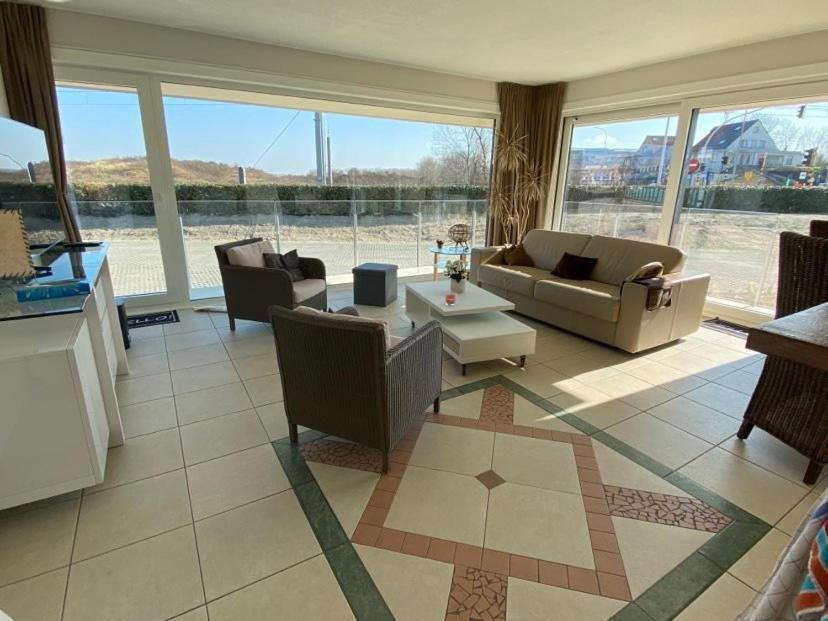 Sunnyside-Of-Thesea - With Open View On Nature, Big Terraces All Around - Very Close To Sea, Beach, Stores, Restaurants & Beach Bars Nieuwpoort Exteriér fotografie
